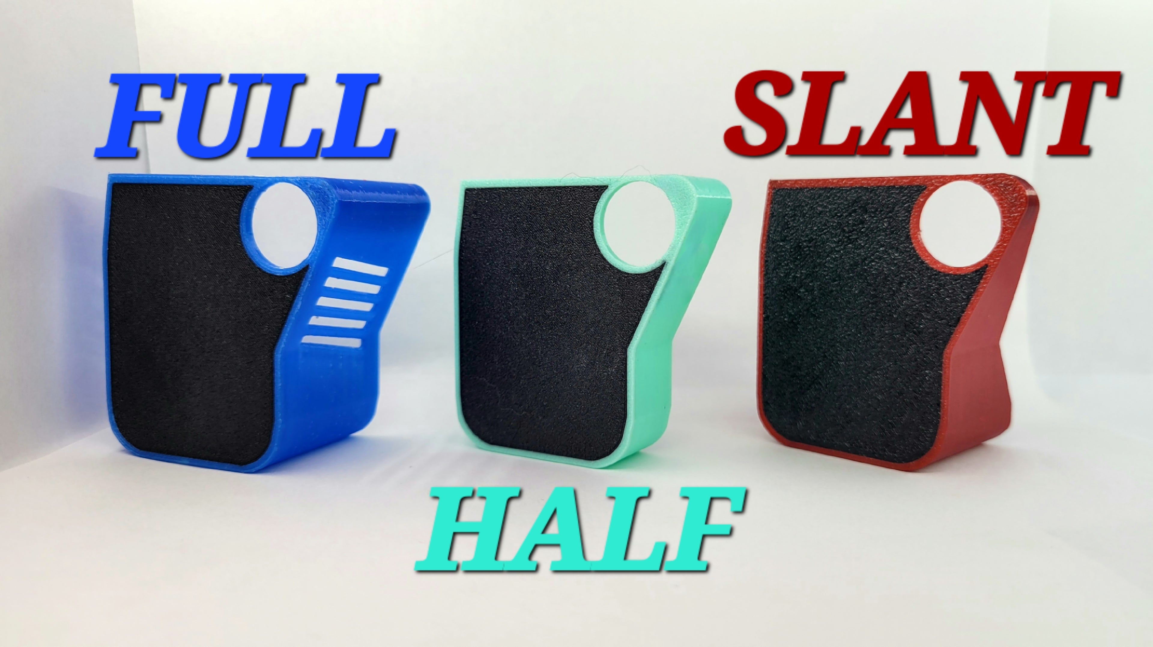 (E888.3) STYLE # 3 - Dual Color Base (Equal Split) *Set of 4*