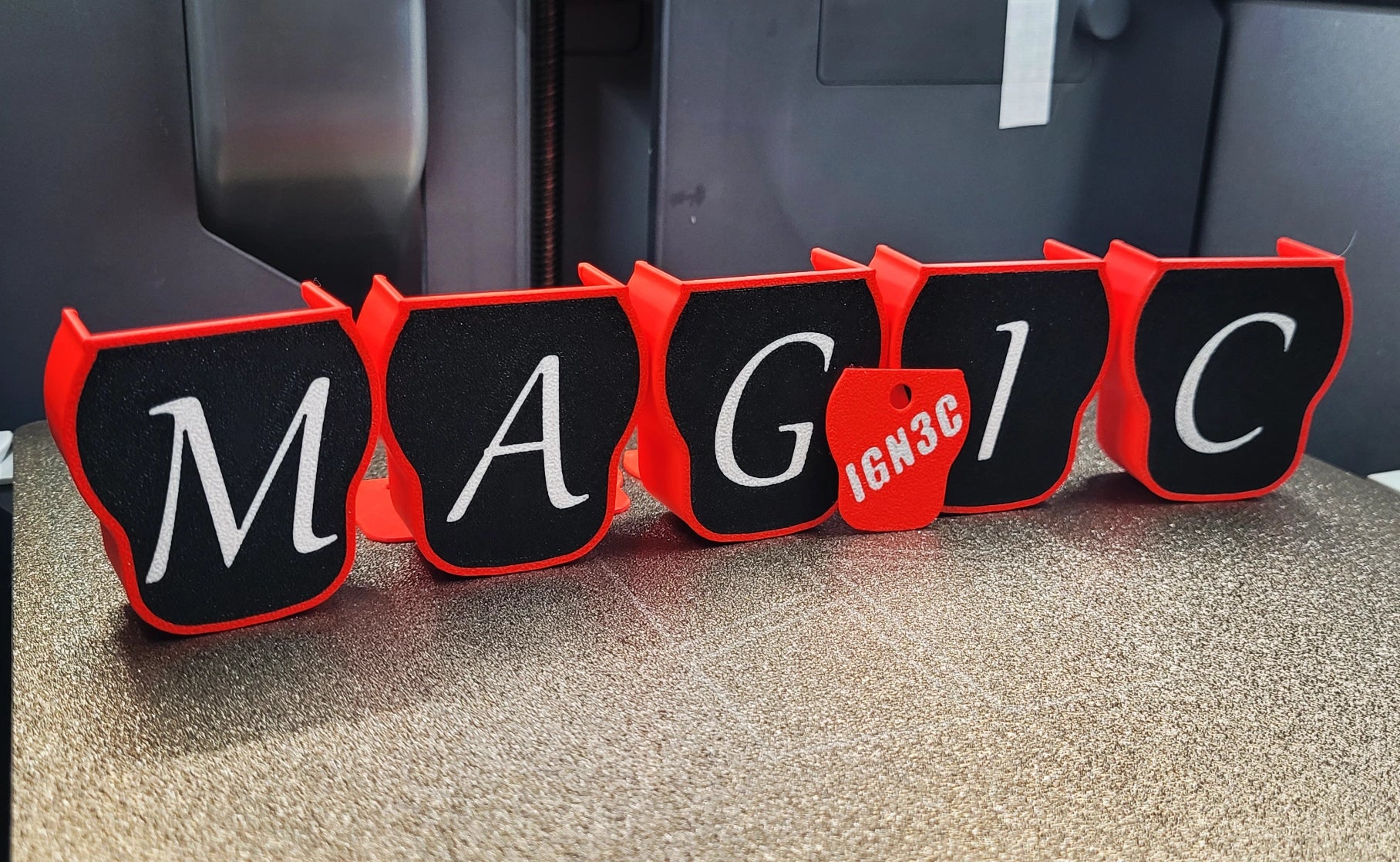 Show Only - Personalized STYLE with Custom LETTERS & LOGOS *Set of 5*